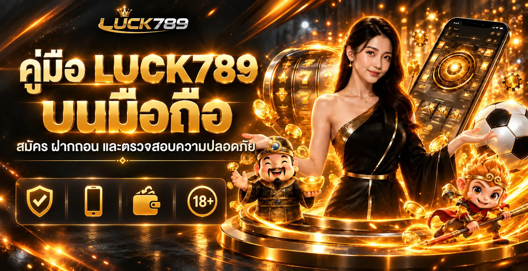 LUCK789 คู่มือมือถือ สมัคร ฝากถอน และความปลอดภัย
